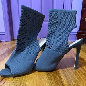 Shoedazzle Dark Grey Heels